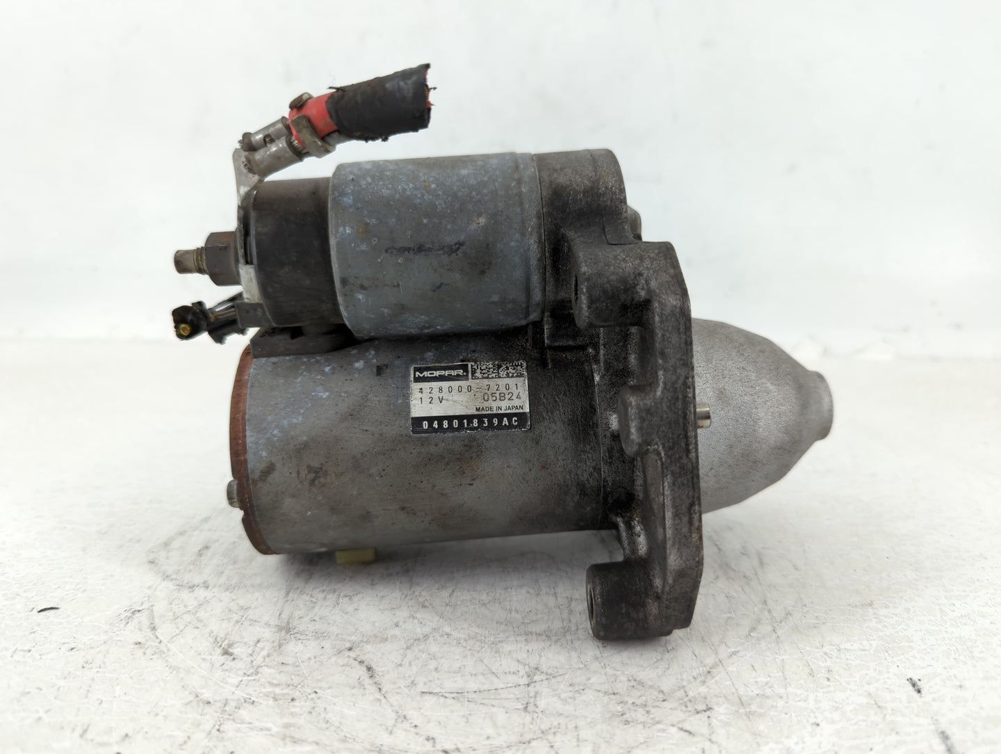 2017-2021 Kia Sportage Car Starter Motor Solenoid OEM P/N:04801839AC 428000-7201 Fits Fits 2016 2017 2018 2019 2020 2021 OEM