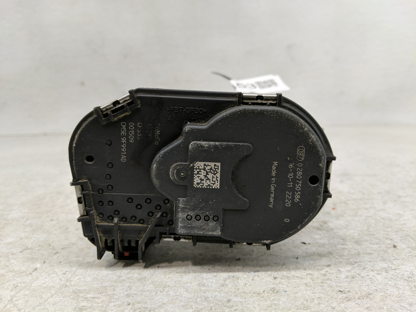 2015-2017 Land Rover Discovery Sport Throttle Body P/N:0 280 750 586 Fits Fits 2014 2015 2016 2017 OEM Used Auto Parts - Oem