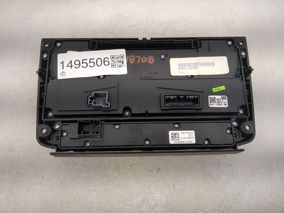 2017-2019 Land Rover Discovery Sport Climate Control Module Temperature AC/Heater Replacement Fits OEM Used Auto Parts - Oem