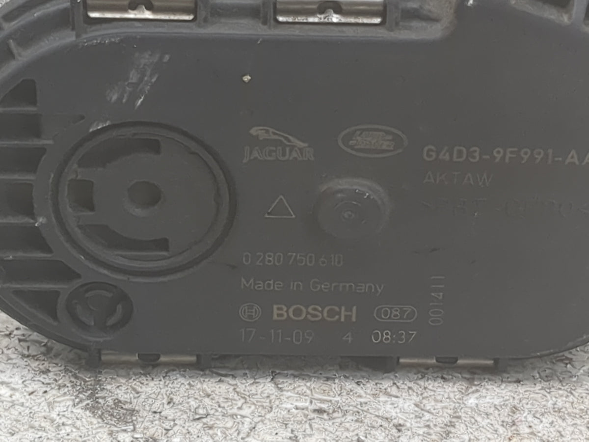 2017 Land Rover Discovery Sport Throttle Body P/N:G4D3-9F991-AA 0280750610 Fits OEM Used Auto Parts - Oemusedautoparts1.com