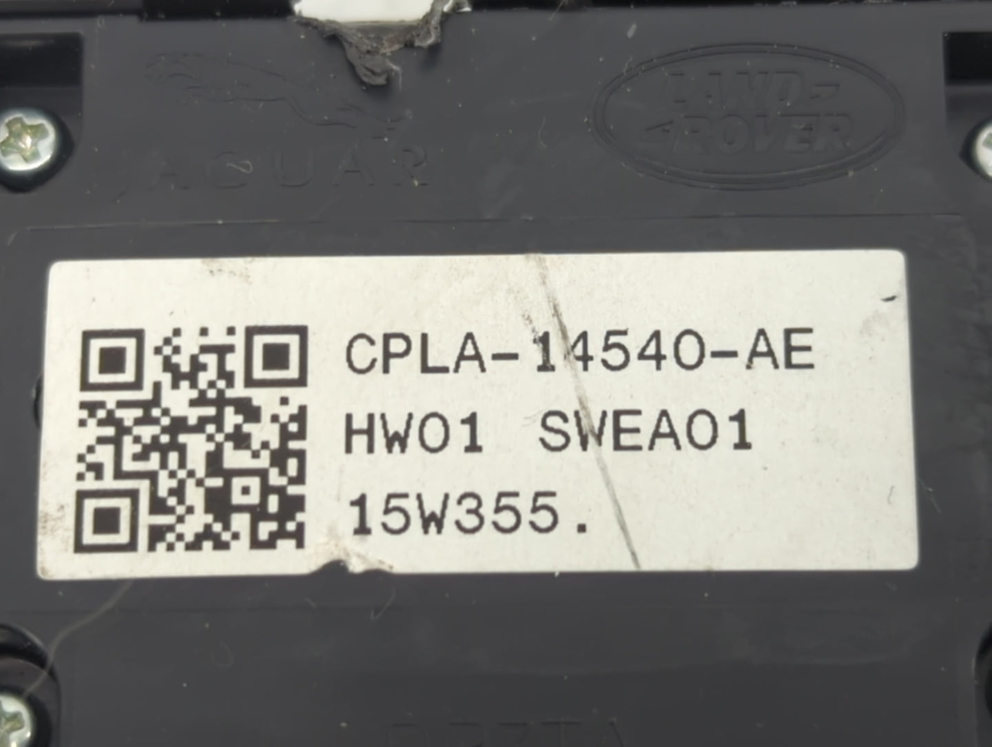 2013-2017 Land Rover Range Rover Master Power Window Switch Replacement Driver Side Left P/N:CPLA-14540-AE Fits OEM Used Aut