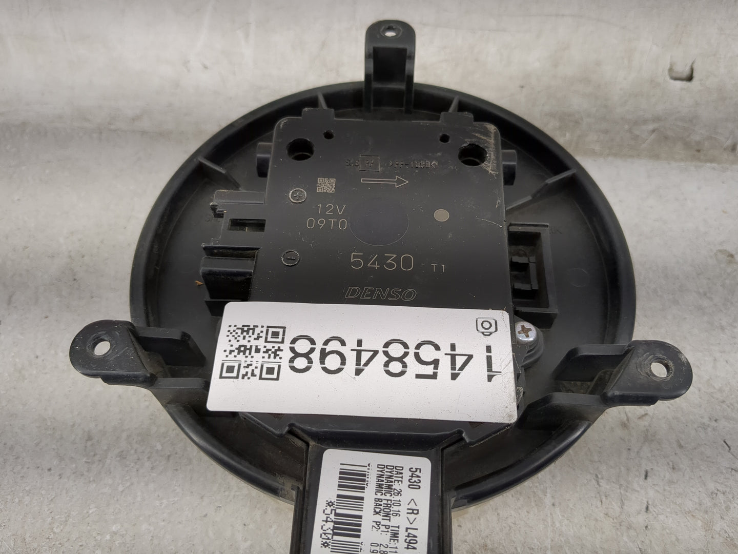 2013-2020 Land Rover Range Rover Heater AC Blower Motor Fits Fits 2013 2014 2015 2016 2017 2018 2019 2020 OEM Used Auto Part