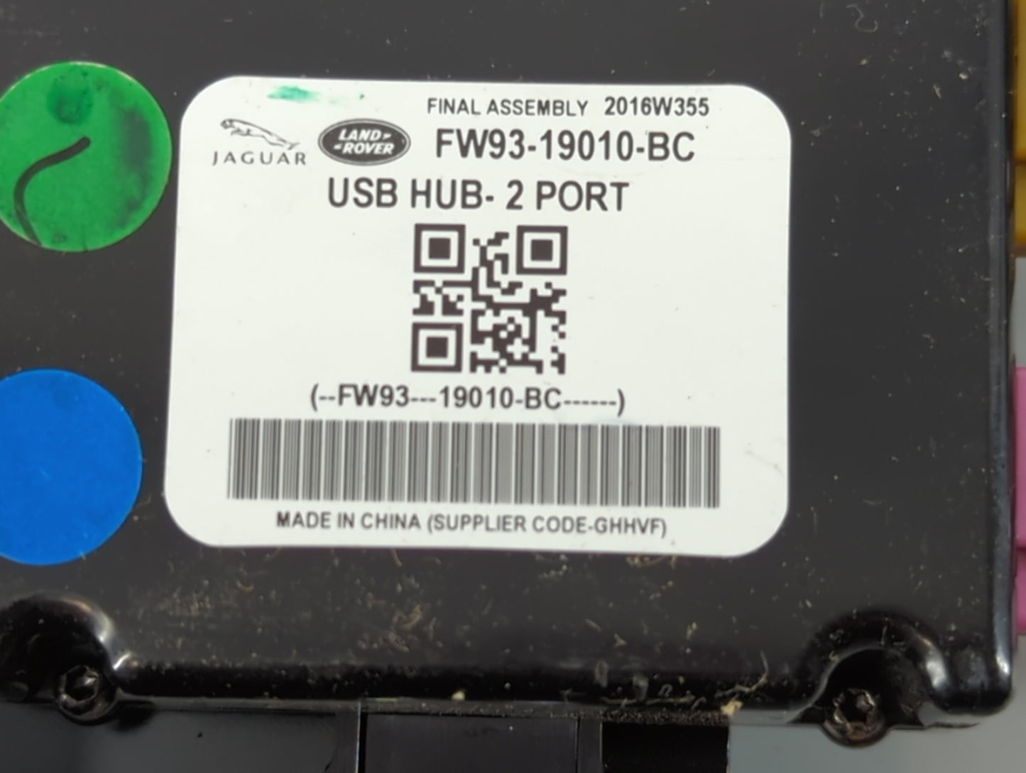 2016-2019 Land Rover Range Rover Evoque Am Fm Cd Player Radio Receiver - Oemusedautoparts1.com