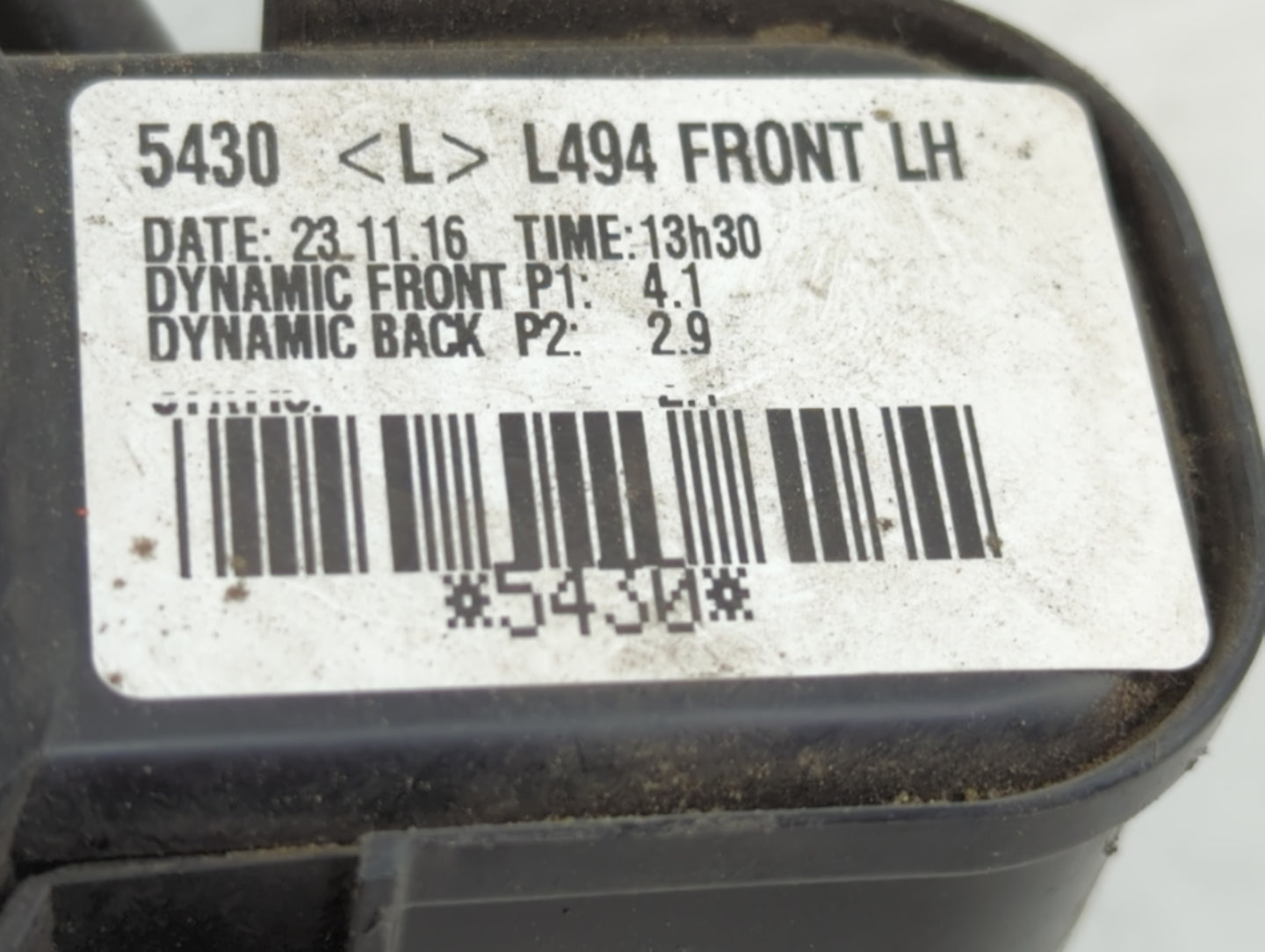 2017 Land Rover Range Rover Sport Heater AC Blower Motor P/N:5430 Fits OEM Used Auto Parts - Oemusedautoparts1.com