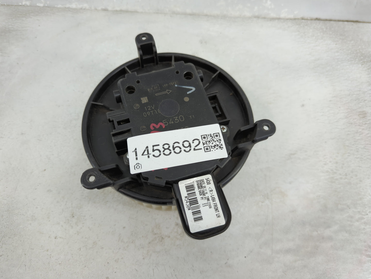 2017 Land Rover Range Rover Sport Heater AC Blower Motor P/N:M5430 Fits OEM Used Auto Parts - Oemusedautoparts1.com