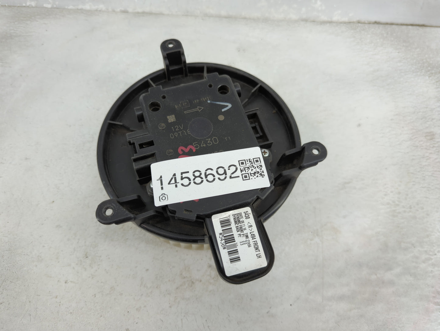 2017 Land Rover Range Rover Sport Heater AC Blower Motor P/N:M5430 Fits OEM Used Auto Parts - Oemusedautoparts1.com