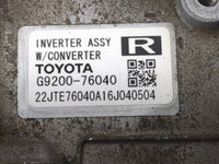 2015-2017 Lexus Ct200h Hybrid DC Synergy Drive Power Inverter P/N:G9200-76040 Fits Fits 2015 2016 2017 OEM Used Auto Parts -