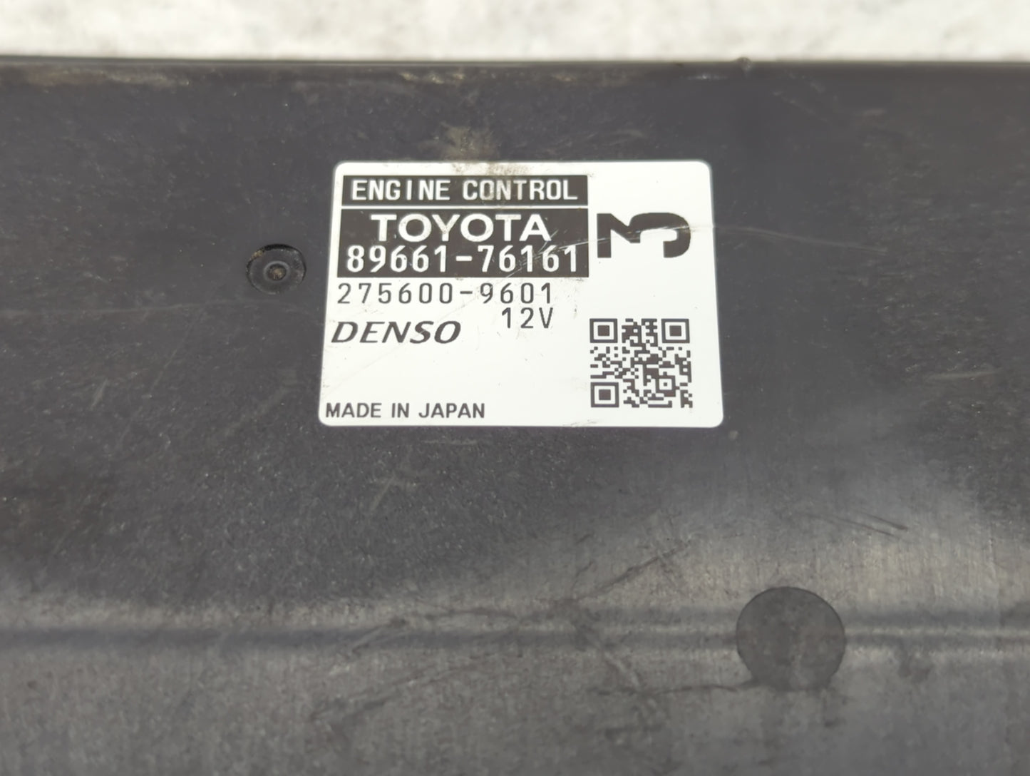 2015-2017 Lexus Ct200h PCM Engine Control Computer ECU ECM PCU OEM P/N:89661-76161 Fits Fits 2015 2016 2017 OEM Used Auto Pa