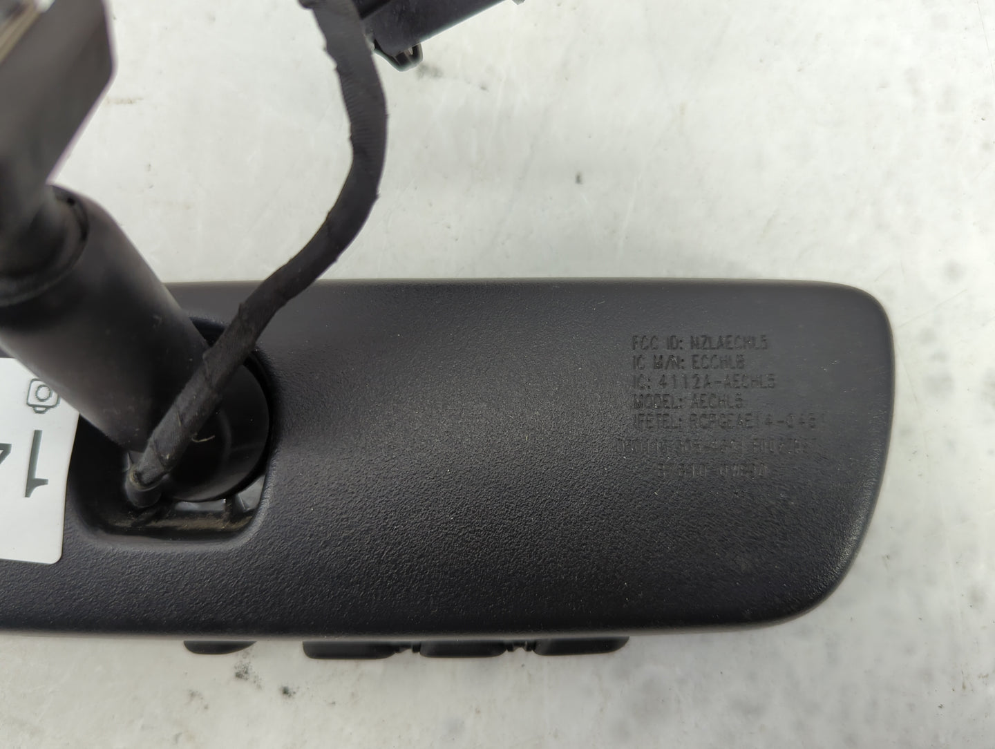 2016-2022 Lexus Es300h Interior Rear View Mirror Replacement OEM P/N:NZLAECHL5 ECHLB Fits Fits 2016 2017 2018 2019 2020 2021