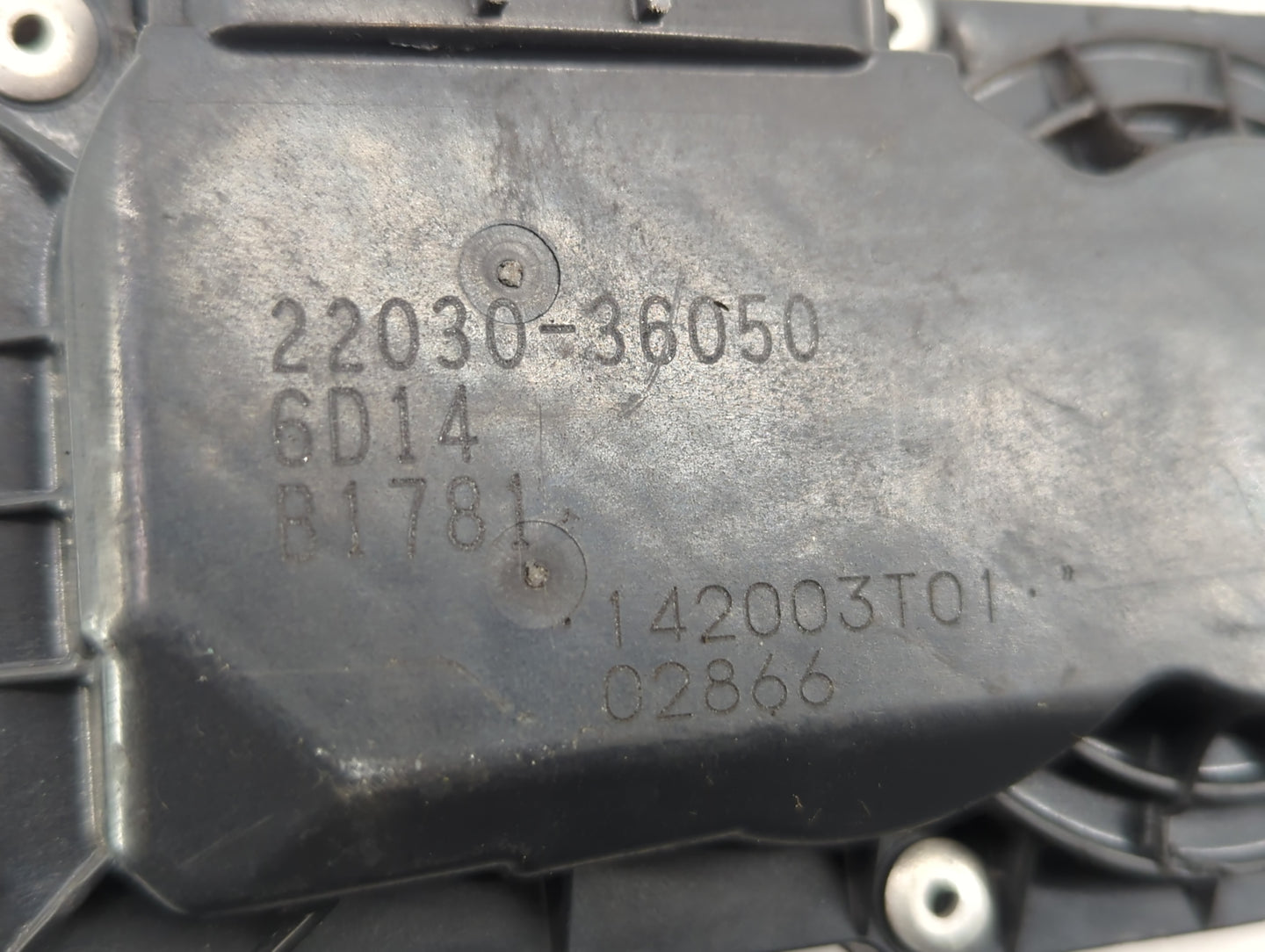 2016-2017 Lexus Is200t Throttle Body P/N:22030-36050 Fits Fits 2016 2017 2018 2019 OEM Used Auto Parts - Oemusedautoparts1.c