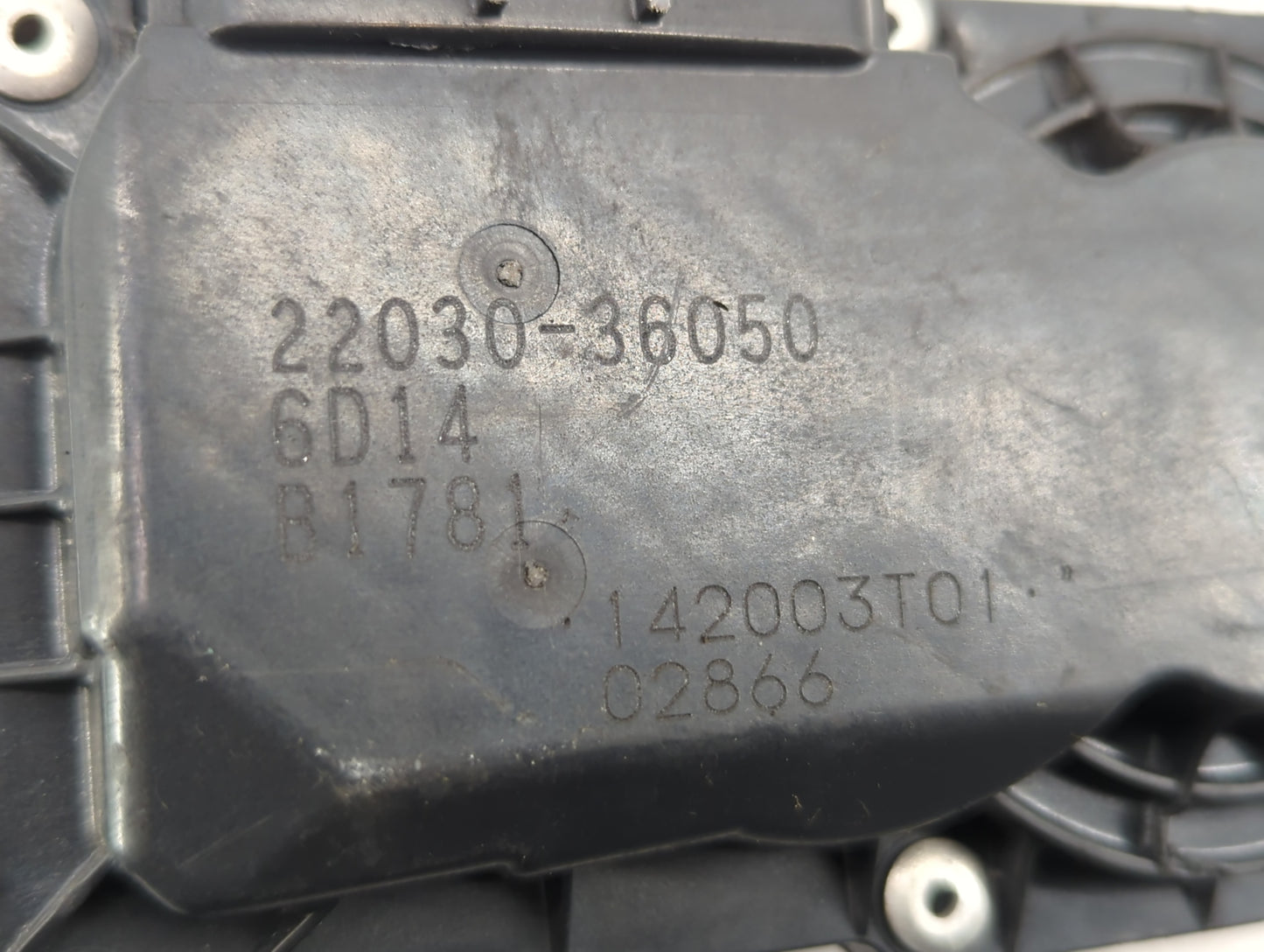 2016-2017 Lexus Is200t Throttle Body P/N:22030-36050 Fits Fits 2016 2017 2018 2019 OEM Used Auto Parts - Oemusedautoparts1.c