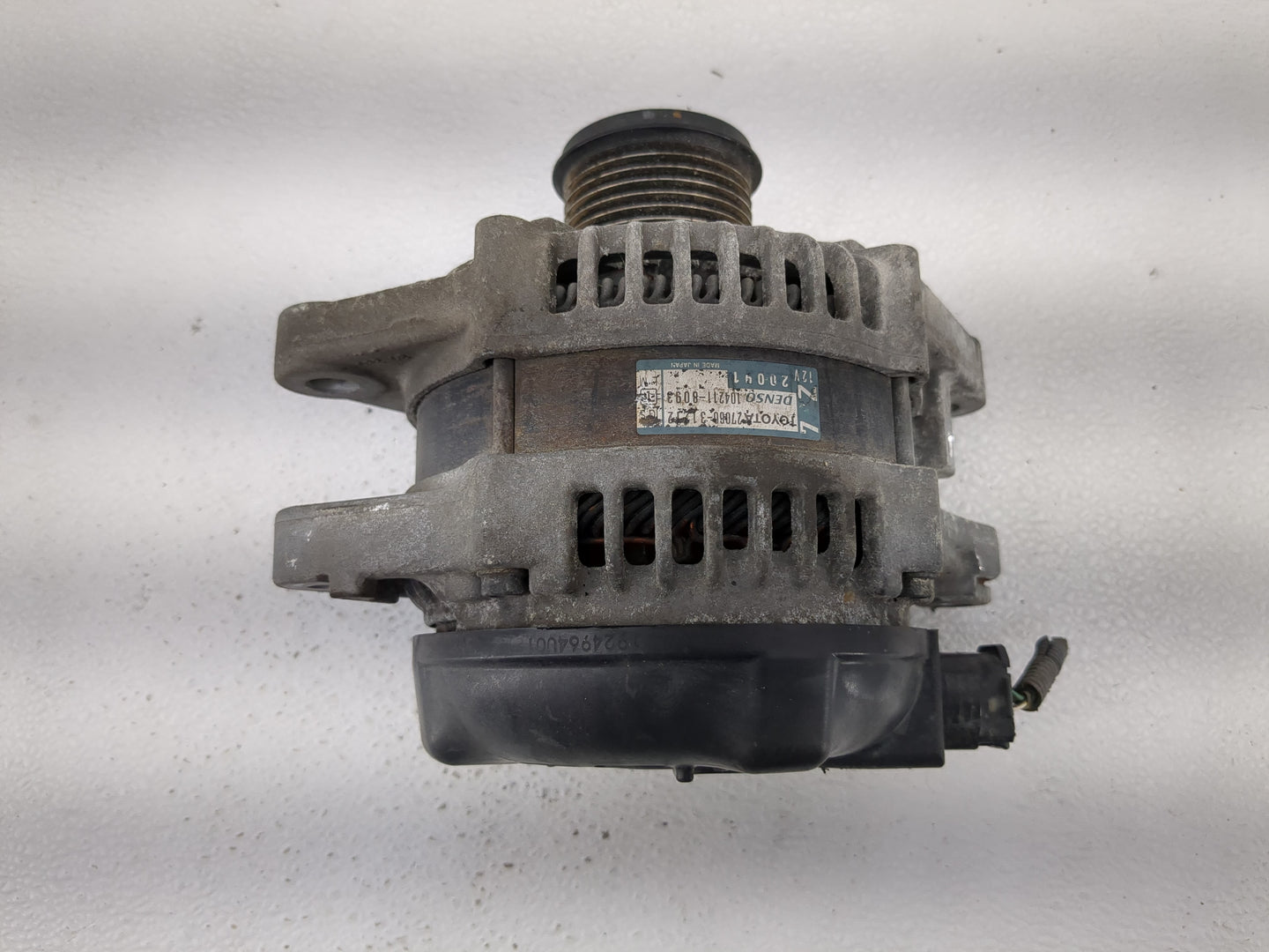 2016-2017 Lexus Is300 Alternator Replacement Generator Charging Assembly Engine OEM P/N:27060-31212 104211-8093 Fits OEM Use