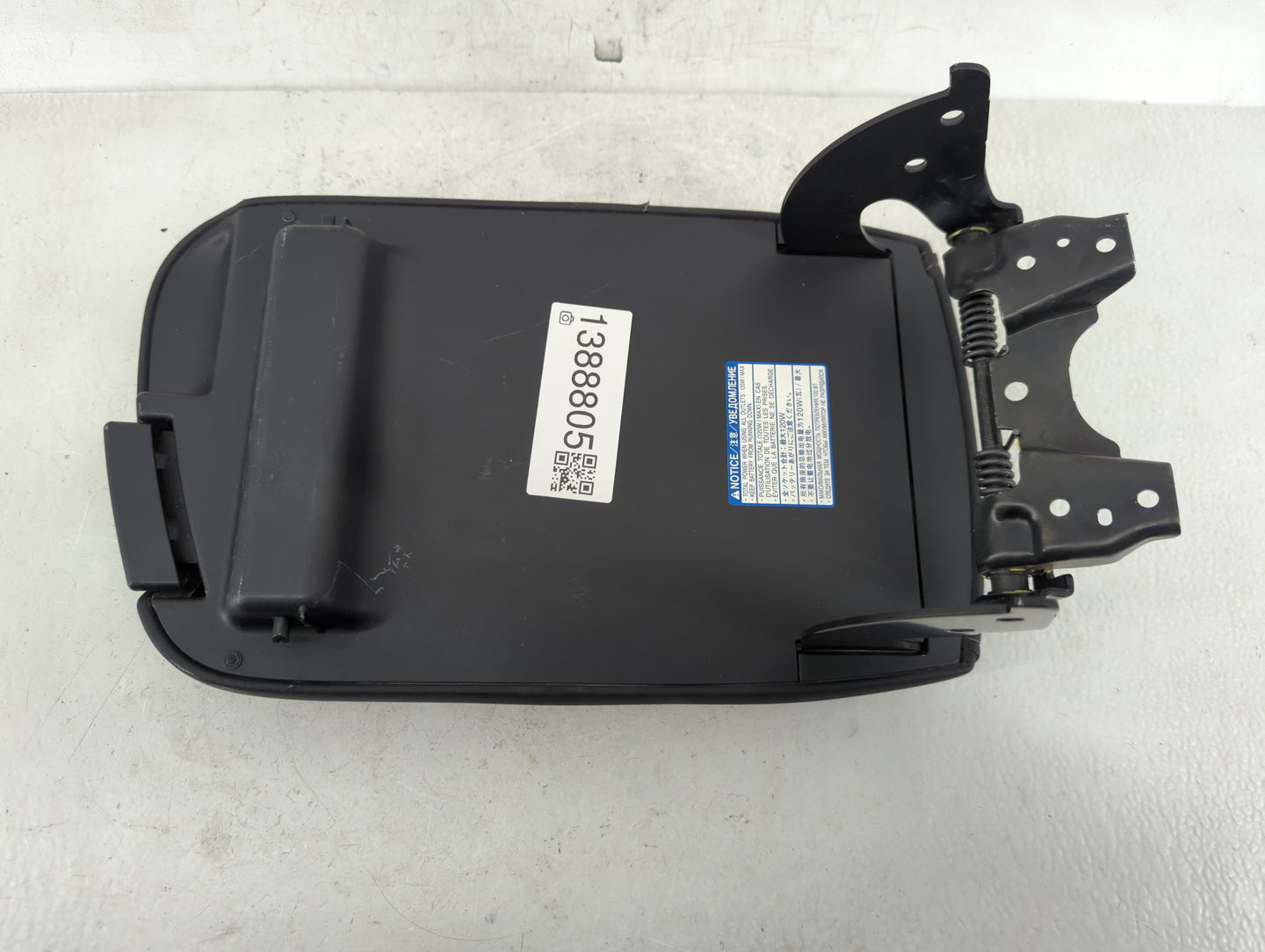 2017 Lexus Nx200t Center Console Armrest Cover Lid Fits OEM Used Auto Parts - Oemusedautoparts1.com