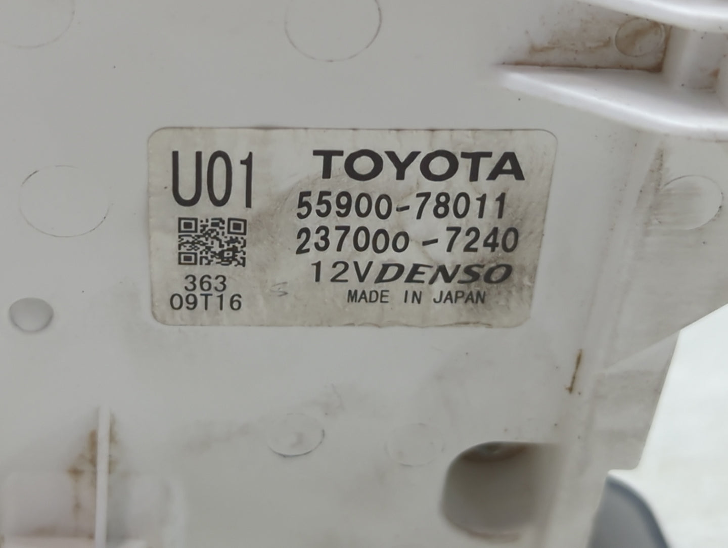 2015-2017 Lexus Nx200t Climate Control Module Temperature AC/Heater Replacement P/N:55900-78011 237000-7240 Fits OEM Used Au