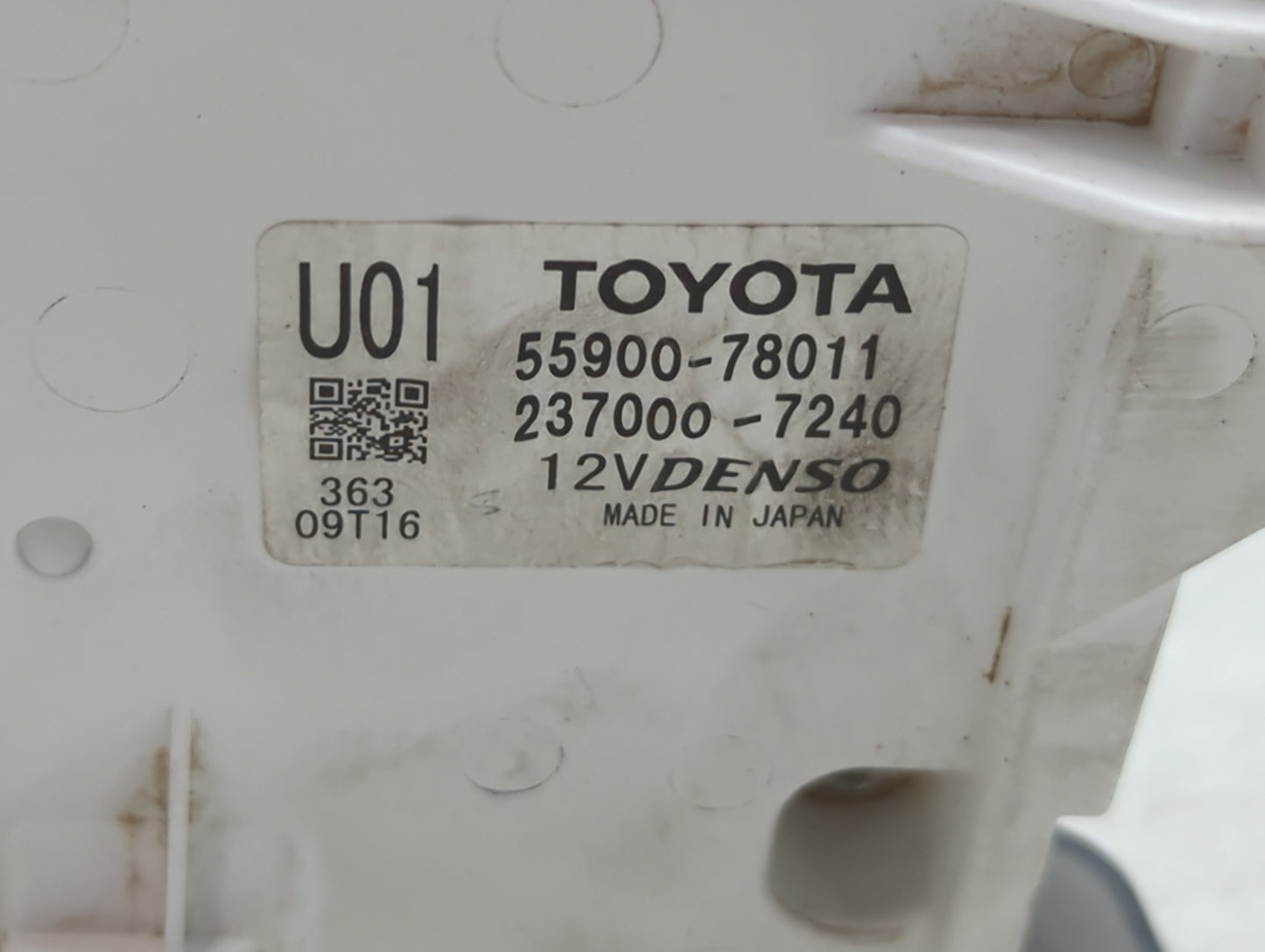 2015-2017 Lexus Nx200t Climate Control Module Temperature AC/Heater Replacement P/N:55900-78011 237000-7240 Fits OEM Used Au