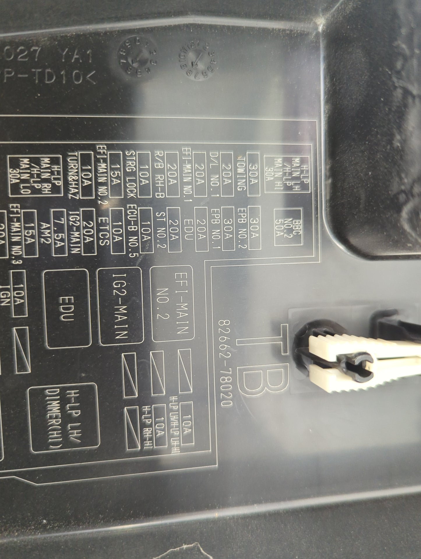 2015-2017 Lexus Nx200t Fusebox Fuse Box Panel Relay Module P/N:82662-78020 Fits Fits 2013 2014 2015 2016 2017 2018 2019 2020