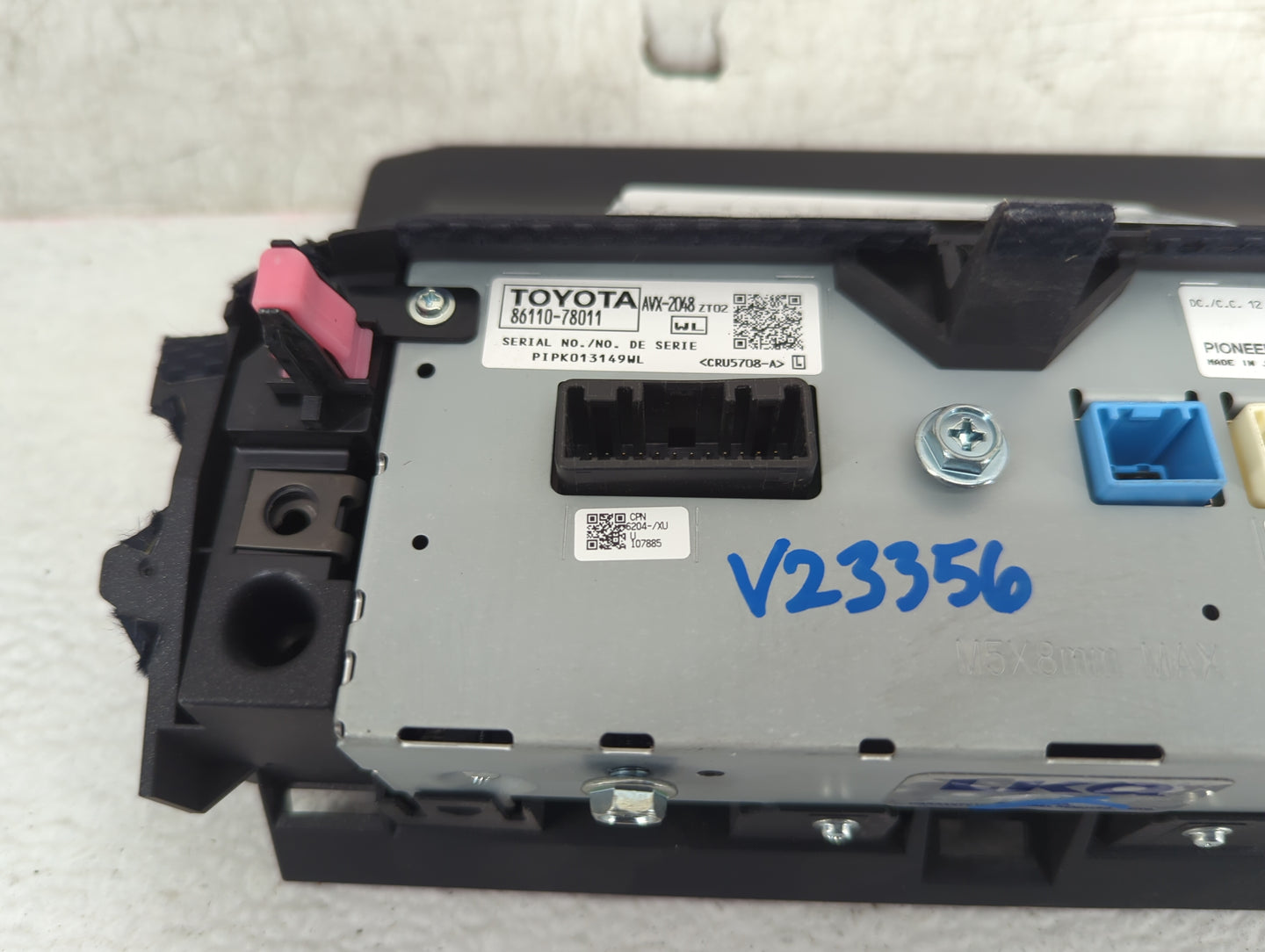 2015-2017 Lexus Nx200t Information Display Screen - Oemusedautoparts1.com