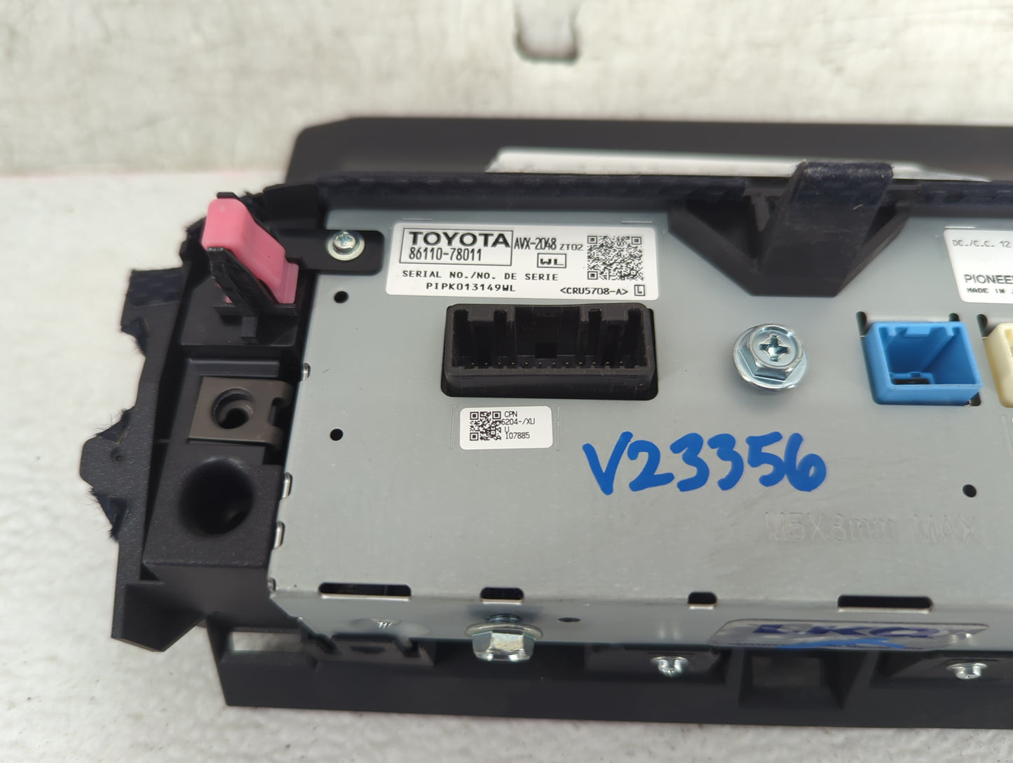 2015-2017 Lexus Nx200t Information Display Screen - Oemusedautoparts1.com