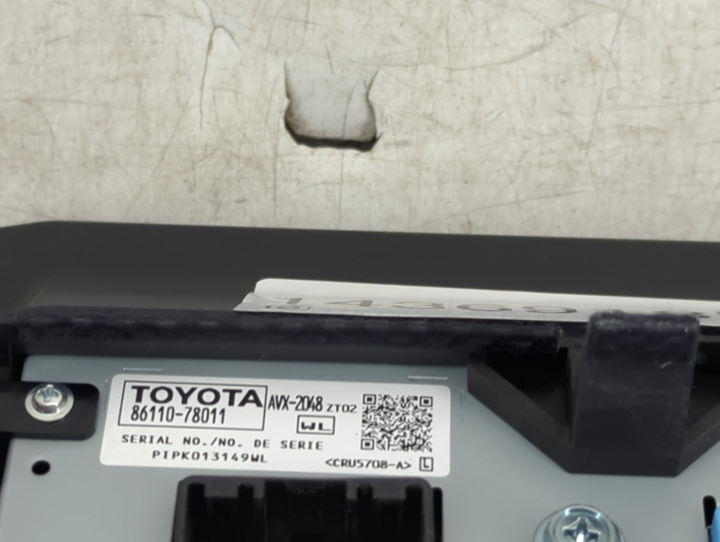 2015-2017 Lexus Nx200t Information Display Screen - Oemusedautoparts1.com