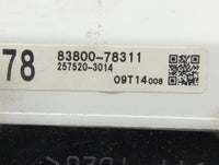 2017 Lexus Nx200t Instrument Cluster Speedometer Gauges P/N:83800-78311 257520-3014 Miles: Fits OEM Used Auto Parts - Oemuse