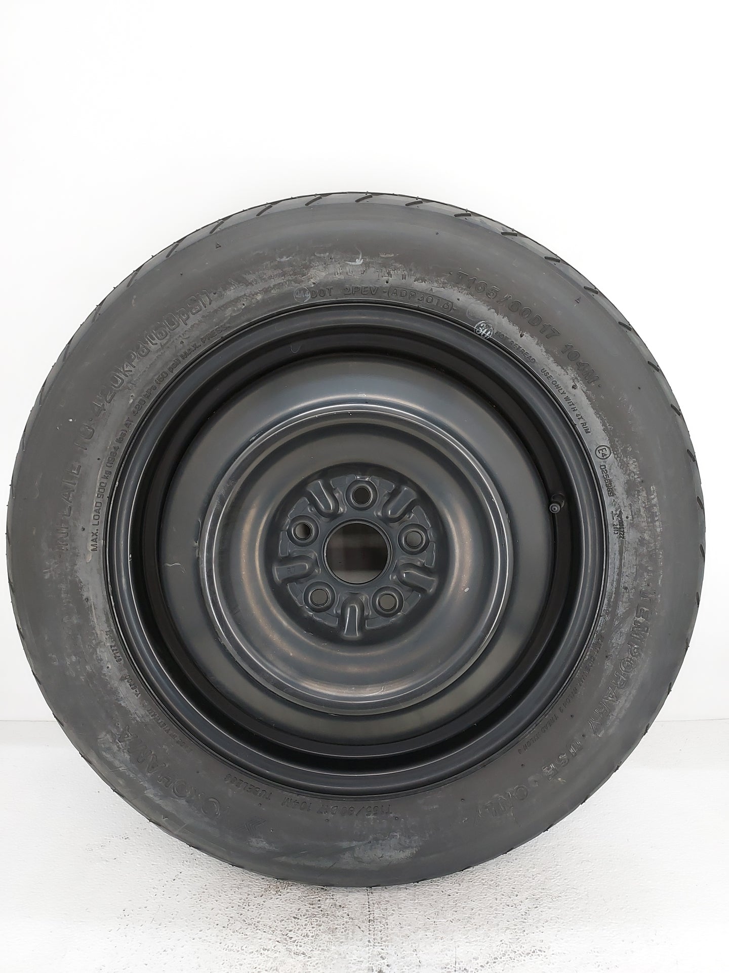 2015-2017 Lexus Nx200t Spare Donut Tire Wheel Rim Oem - Oemusedautoparts1.com
