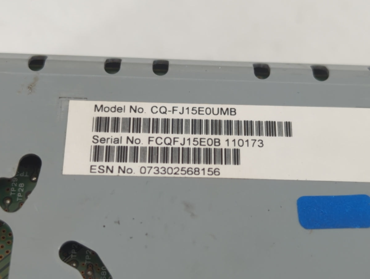 2017-2018 Lincoln Mkc Radio AM FM Cd Player Receiver Replacement Fits 2017 2018 OEM Used Auto Parts - Oemusedautoparts1.com