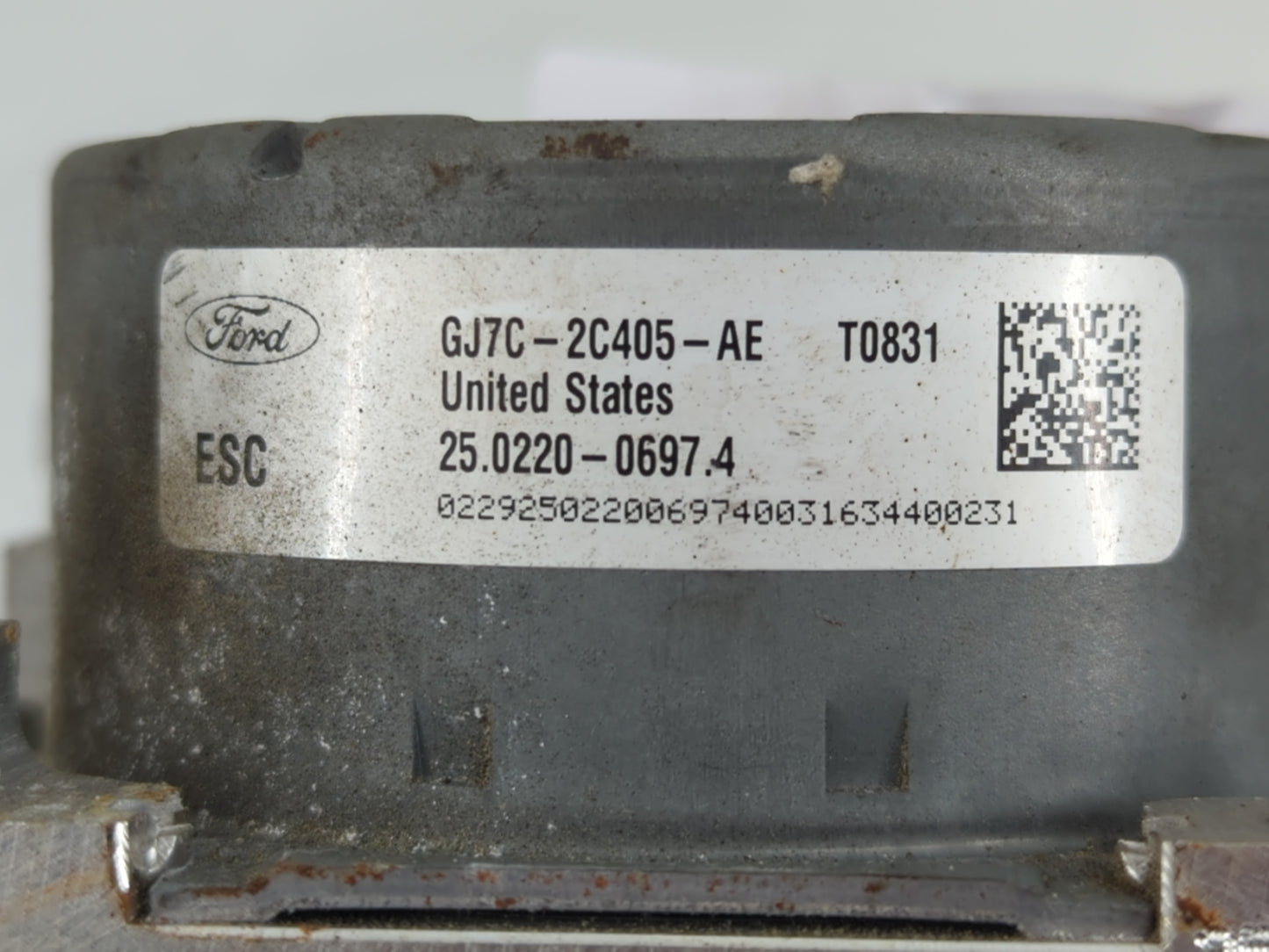 2017-2018 Lincoln Mkc ABS Pump Control Module Replacement P/N:GJ7C-2C405-AE Fits Fits 2017 2018 OEM Used Auto Parts - Oemuse