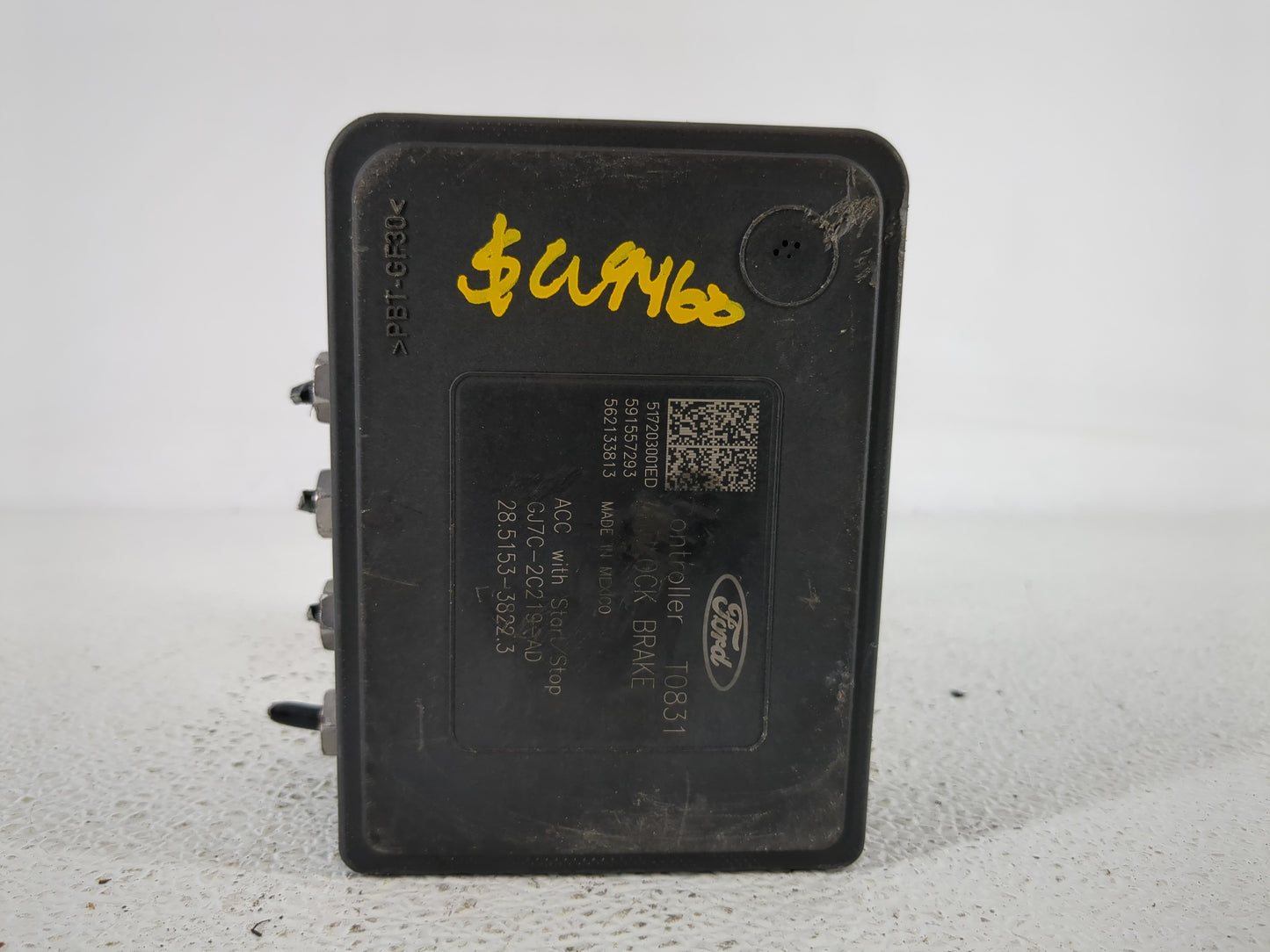 2017 Lincoln Mkc ABS Pump Control Module Replacement P/N:GJ7C-2C405-AE Fits OEM Used Auto Parts - Oemusedautoparts1.com