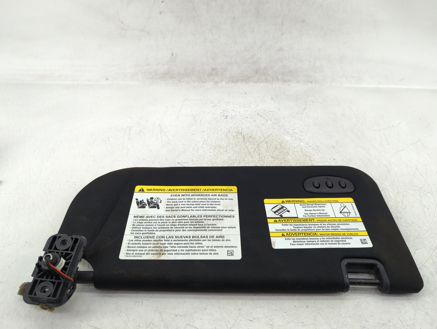2015-2019 Lincoln Mkc Sun Visor Shade Replacement Driver Left Mirror Fits Fits 2015 2016 2017 2018 2019 OEM Used Auto Parts 