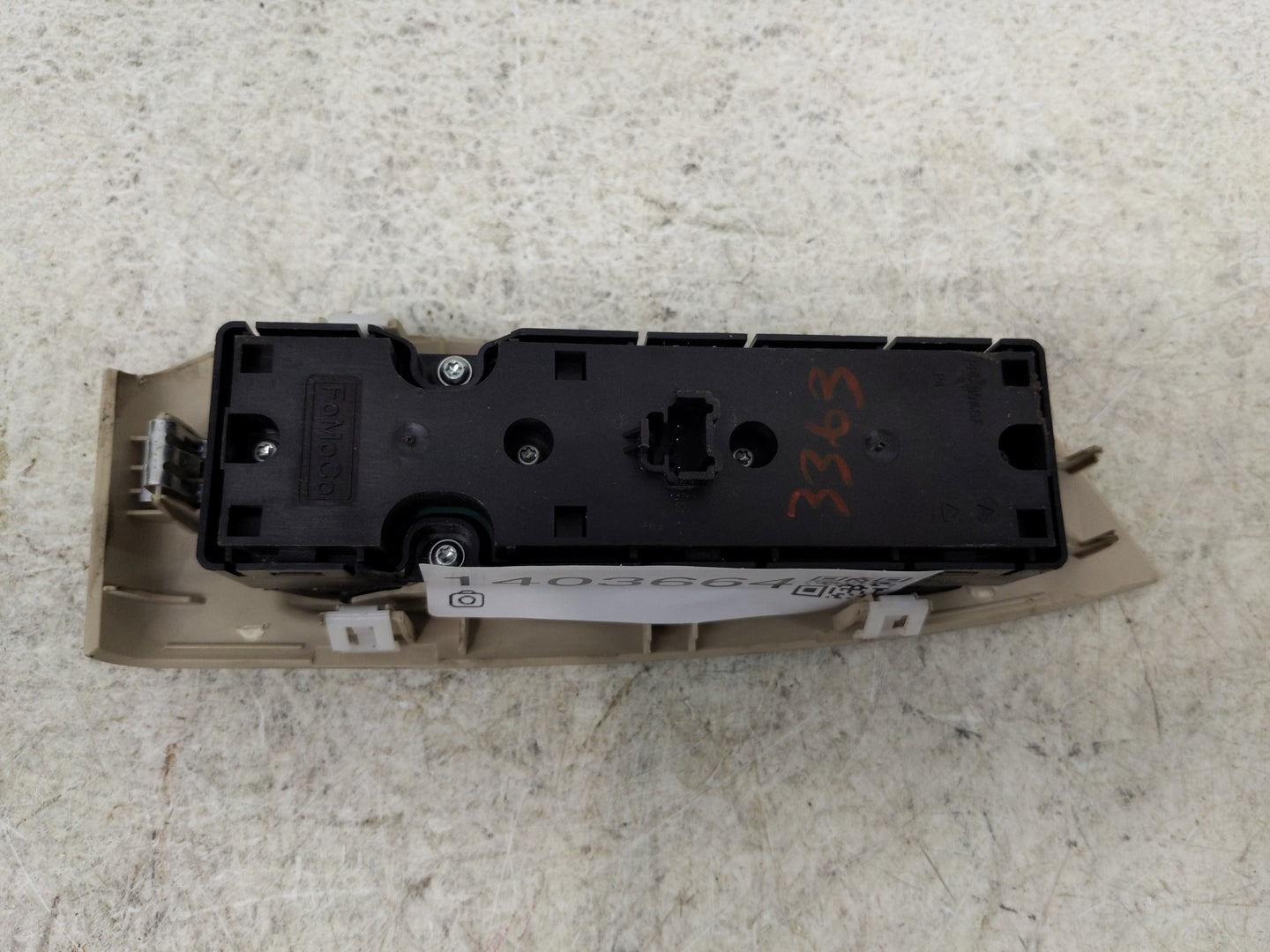 2015-2019 Lincoln Mkc Master Power Window Switch Replacement Driver Side Left P/N:DP5T-14540-BCW Fits OEM Used Auto Parts - 
