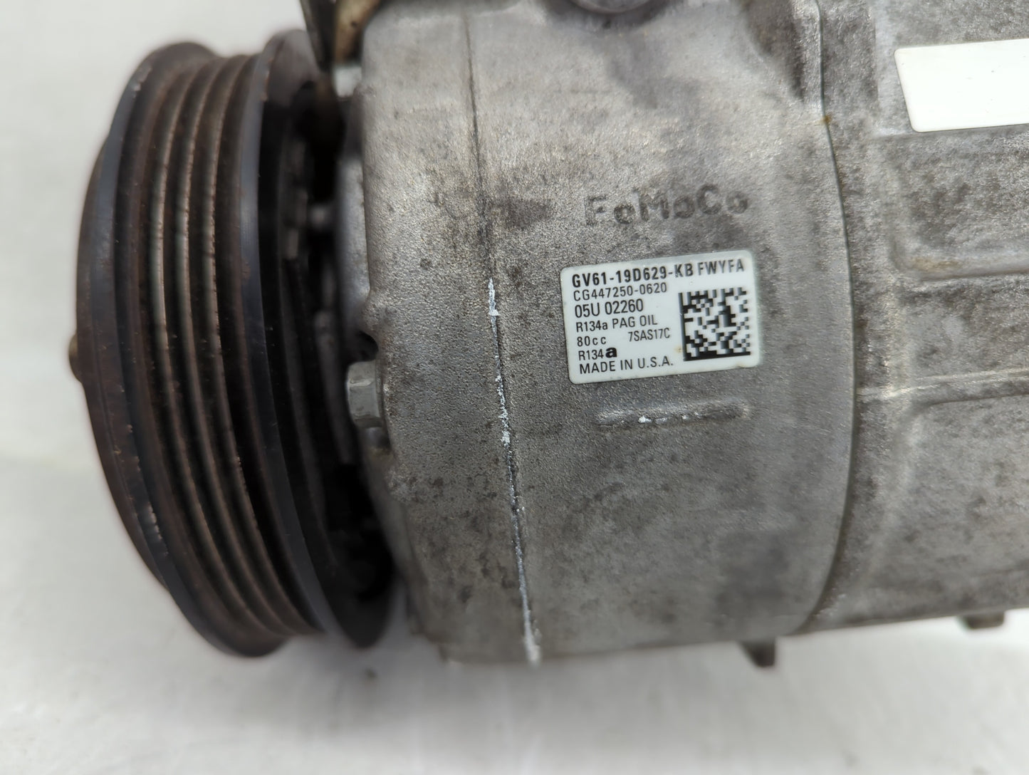 2017-2019 Lincoln Mkc Air Conditioning A/c Ac Compressor Oem - Oemusedautoparts1.com