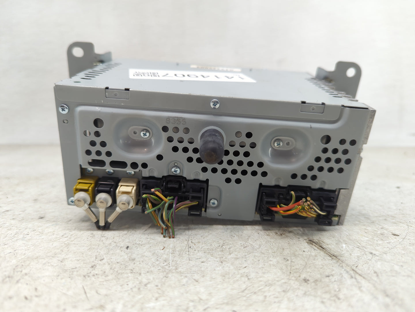 2017 Lincoln Mkc Radio AM FM Cd Player Receiver Replacement P/N:GJ7T-19C107-DD Fits OEM Used Auto Parts - Oemusedautoparts1.