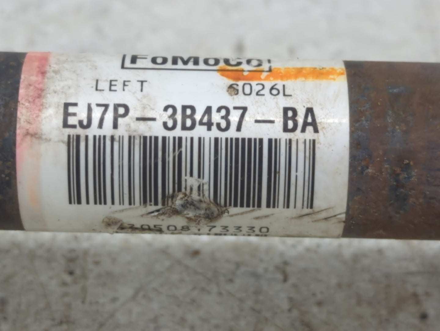 2015-2019 Lincoln Mkc Axle Shaft Front Driver Cv C/v - Oemusedautoparts1.com