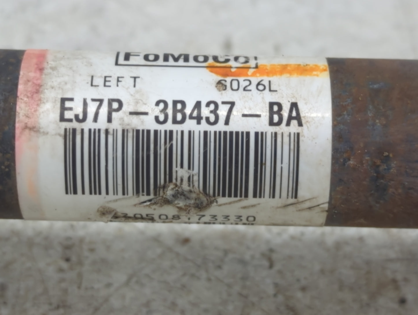 2015-2019 Lincoln Mkc Axle Shaft Front Driver Cv C/v - Oemusedautoparts1.com