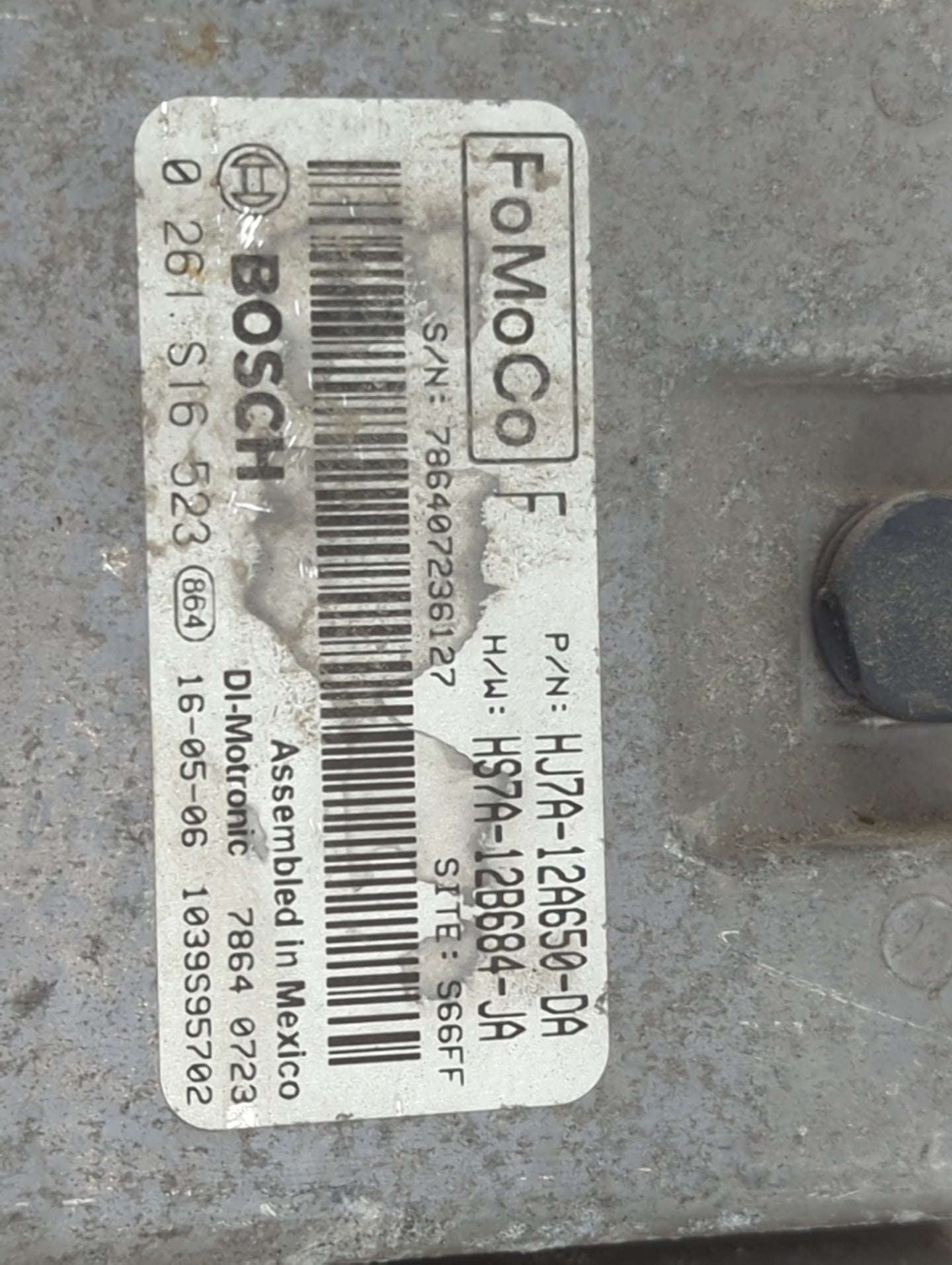 2017 Lincoln Mkc PCM Engine Control Computer ECU ECM PCU OEM P/N:HJ7A-12A650-DA HJ7A-12B684-JA Fits Fits 2015 2016 2018 2019