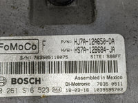 2017 Lincoln Mkc PCM Engine Control Computer ECU ECM PCU OEM P/N:HJ7A-12A650-DA HS7A-12B684-JA Fits Fits 2015 2016 2018 2019