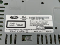 2017-2019 Lincoln Mkc Radio AM FM Cd Player Receiver Replacement P/N:GJ7T-19C107-DD Fits Fits 2017 2018 2019 OEM Used Auto P