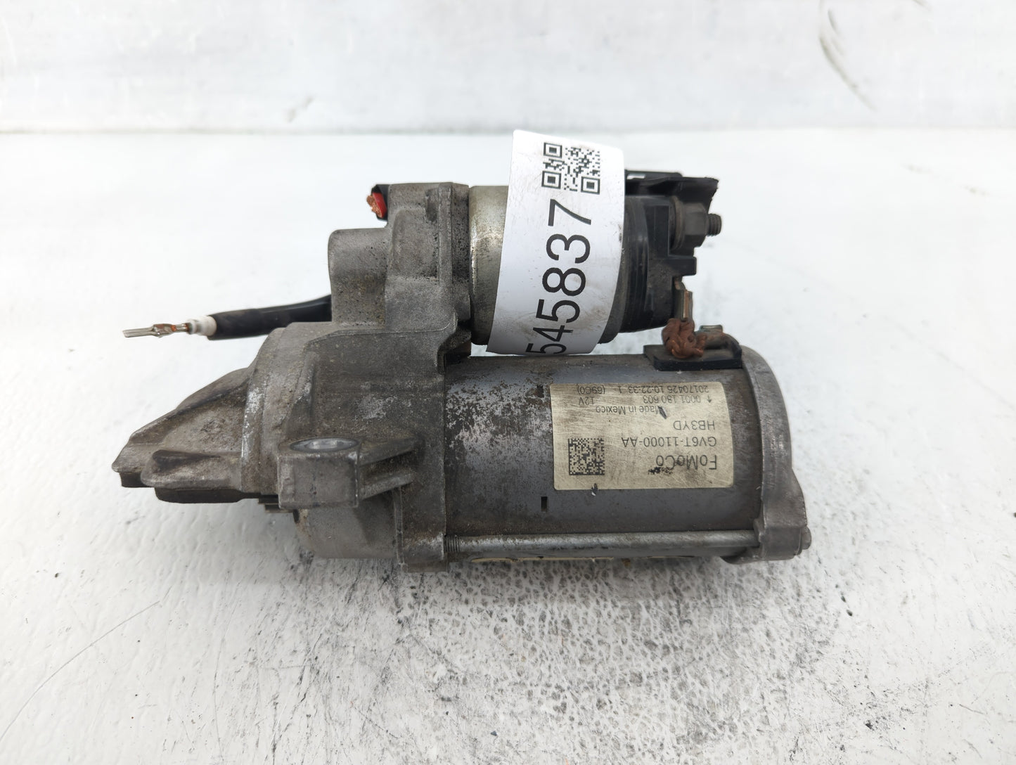 2017-2019 Lincoln Mkc Car Starter Motor Solenoid OEM P/N:GV6T-11000-AA Fits Fits 2017 2018 2019 2020 2021 2022 OEM Used Auto