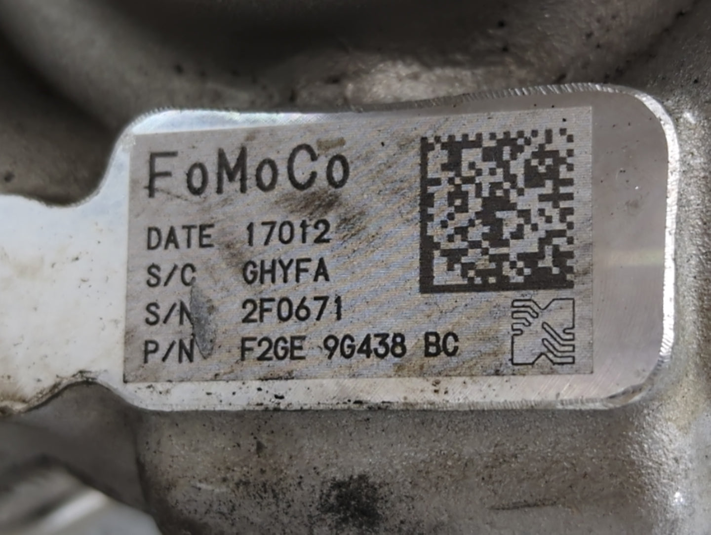 2017 Lincoln Mkc Turbocharger Turbo Charger Super Charger Supercharger - Oemusedautoparts1.com