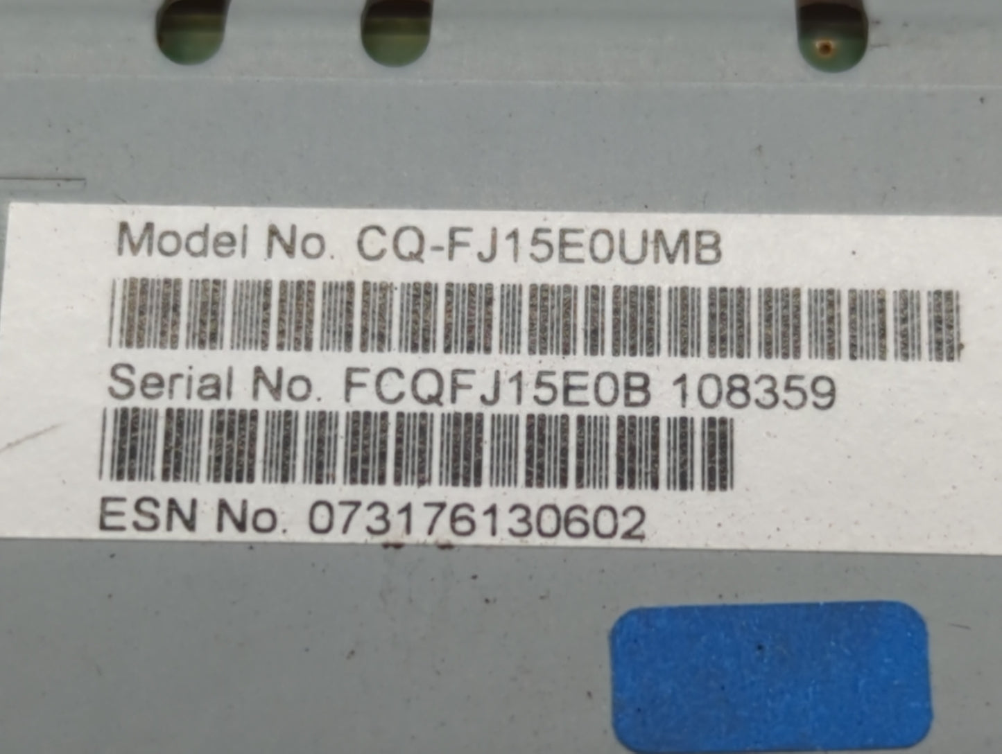 2017-2019 Lincoln Mkc Radio AM FM Cd Player Receiver Replacement P/N:GJ7T-19C107-DA Fits Fits 2017 2018 2019 OEM Used Auto P