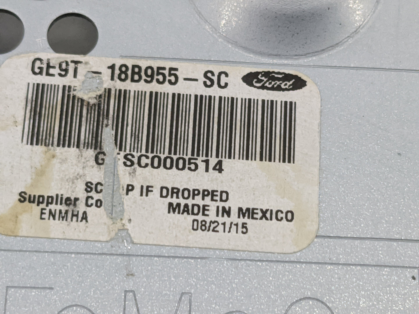 2016-2019 Lincoln Mkt Information Display Screen 1477566 - Oemusedautoparts1.com