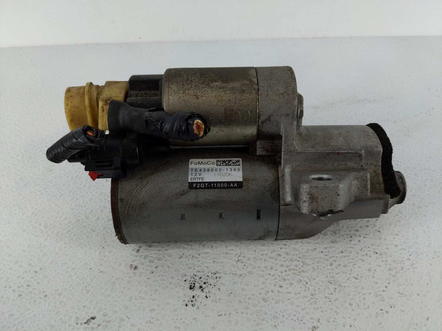 2016-2018 Lincoln Mkx Car Starter Motor Solenoid OEM P/N:F2GT-11000-AA Fits Fits 2015 2016 2017 2018 2019 2020 OEM Used Auto