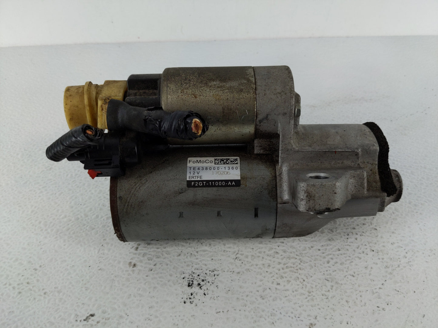 2016-2018 Lincoln Mkx Car Starter Motor Solenoid OEM P/N:F2GT-11000-AA Fits Fits 2015 2016 2017 2018 2019 2020 OEM Used Auto