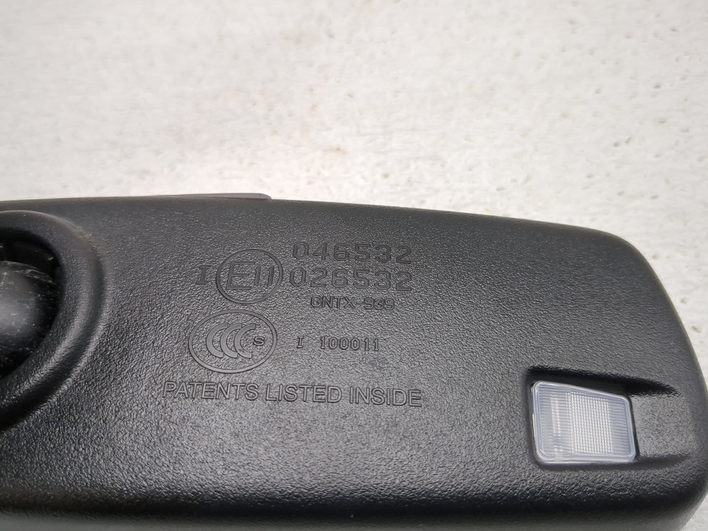 2016-2018 Lincoln Mkx Interior Rear View Mirror Replacement OEM Fits Fits 2016 2017 2018 OEM Used Auto Parts - Oemusedautopa