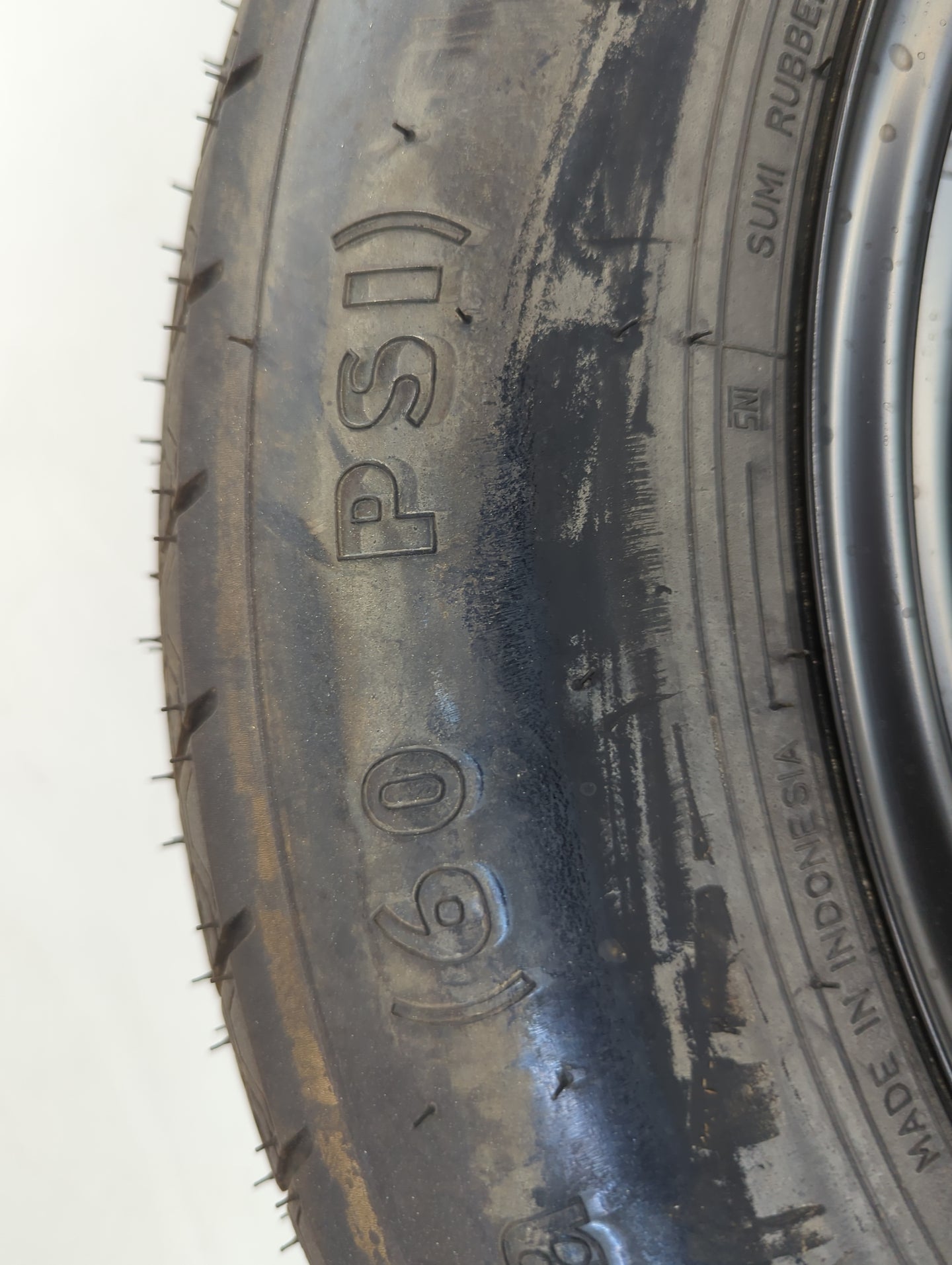 2017 Lincoln Mkx Spare Donut Tire Wheel Rim Oem - Oemusedautoparts1.com
