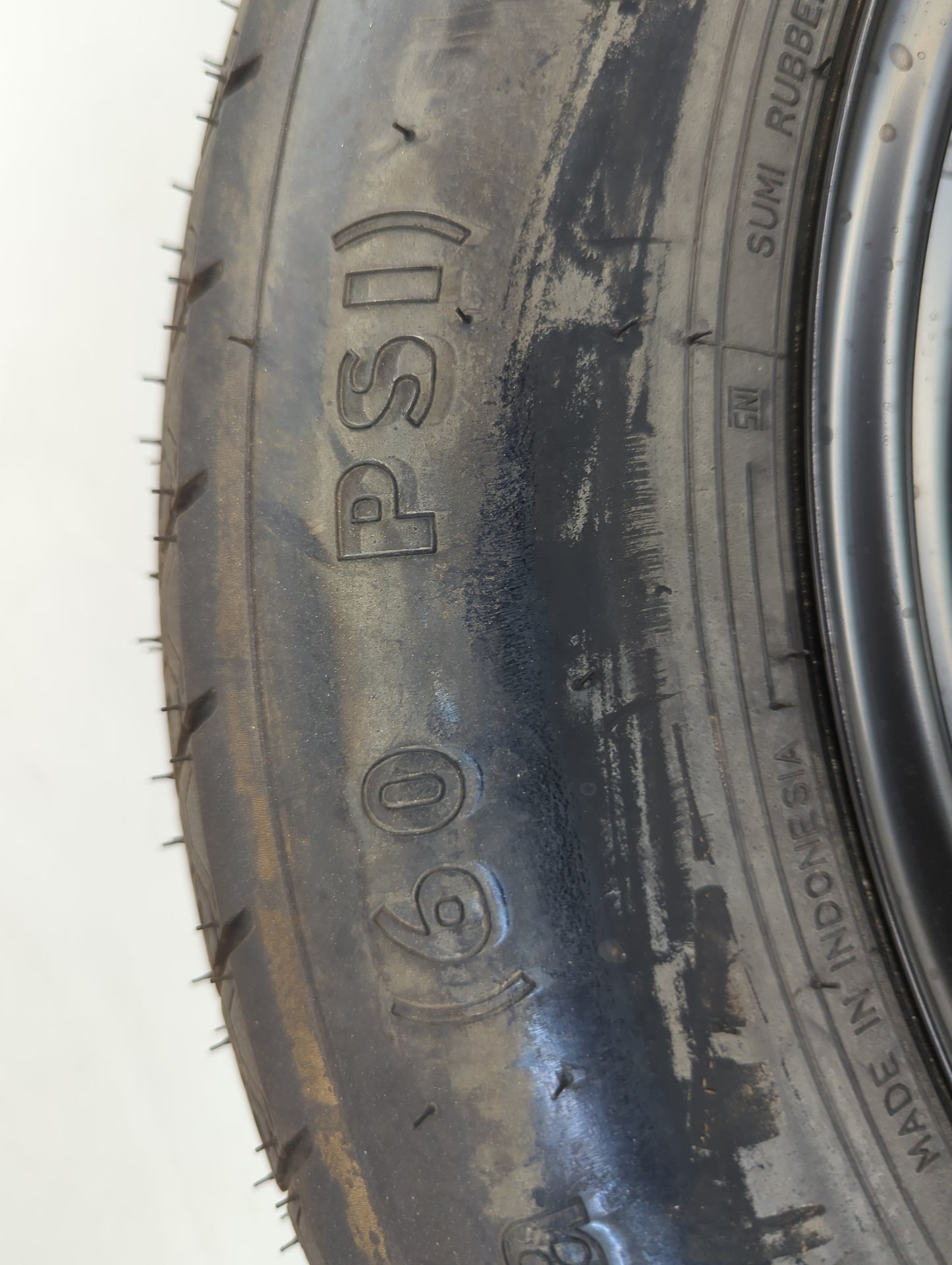 2017 Lincoln Mkx Spare Donut Tire Wheel Rim Oem - Oemusedautoparts1.com