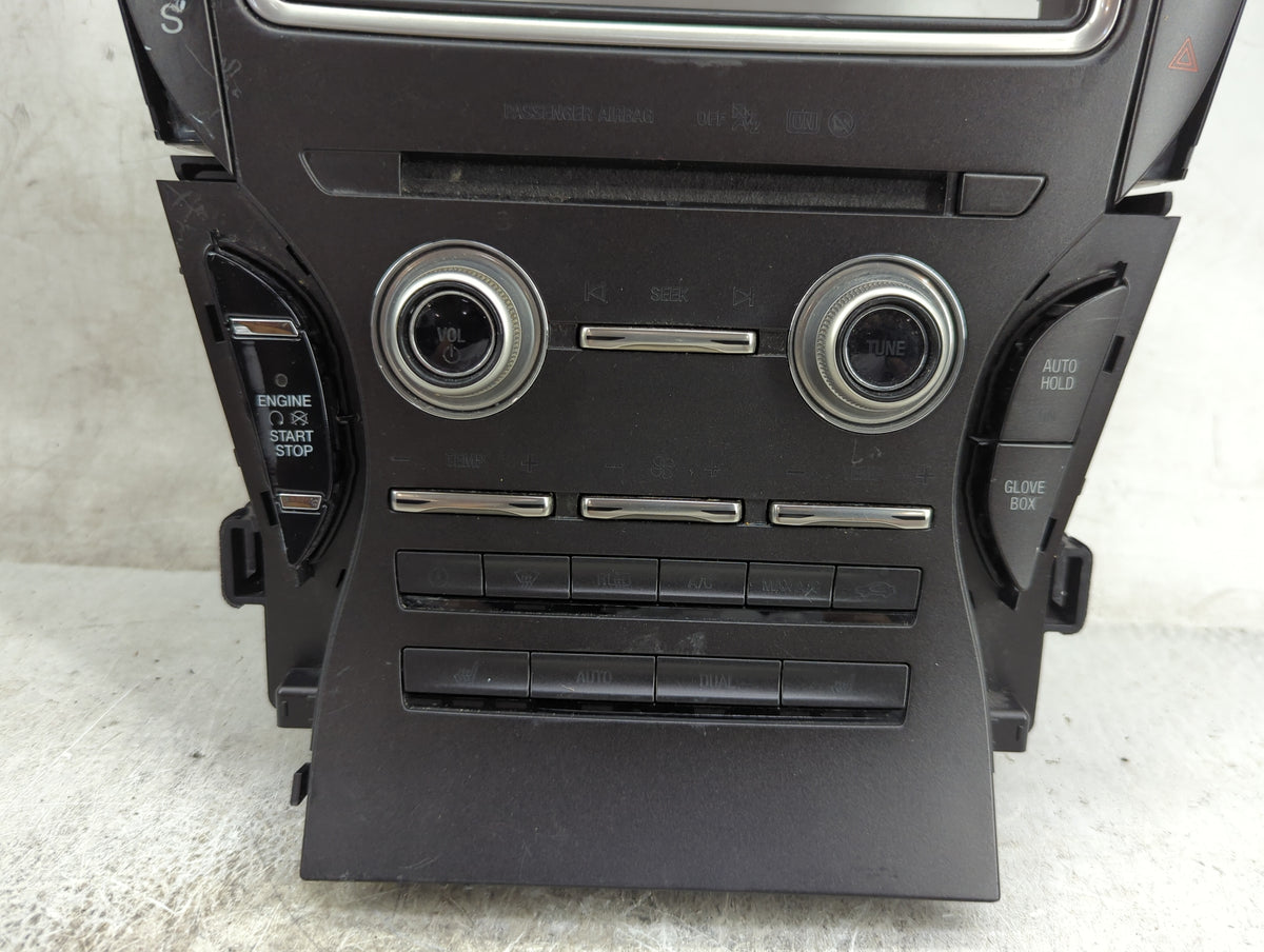 2017 Lincoln Mkx Radio Control Panel - Oemusedautoparts1.com