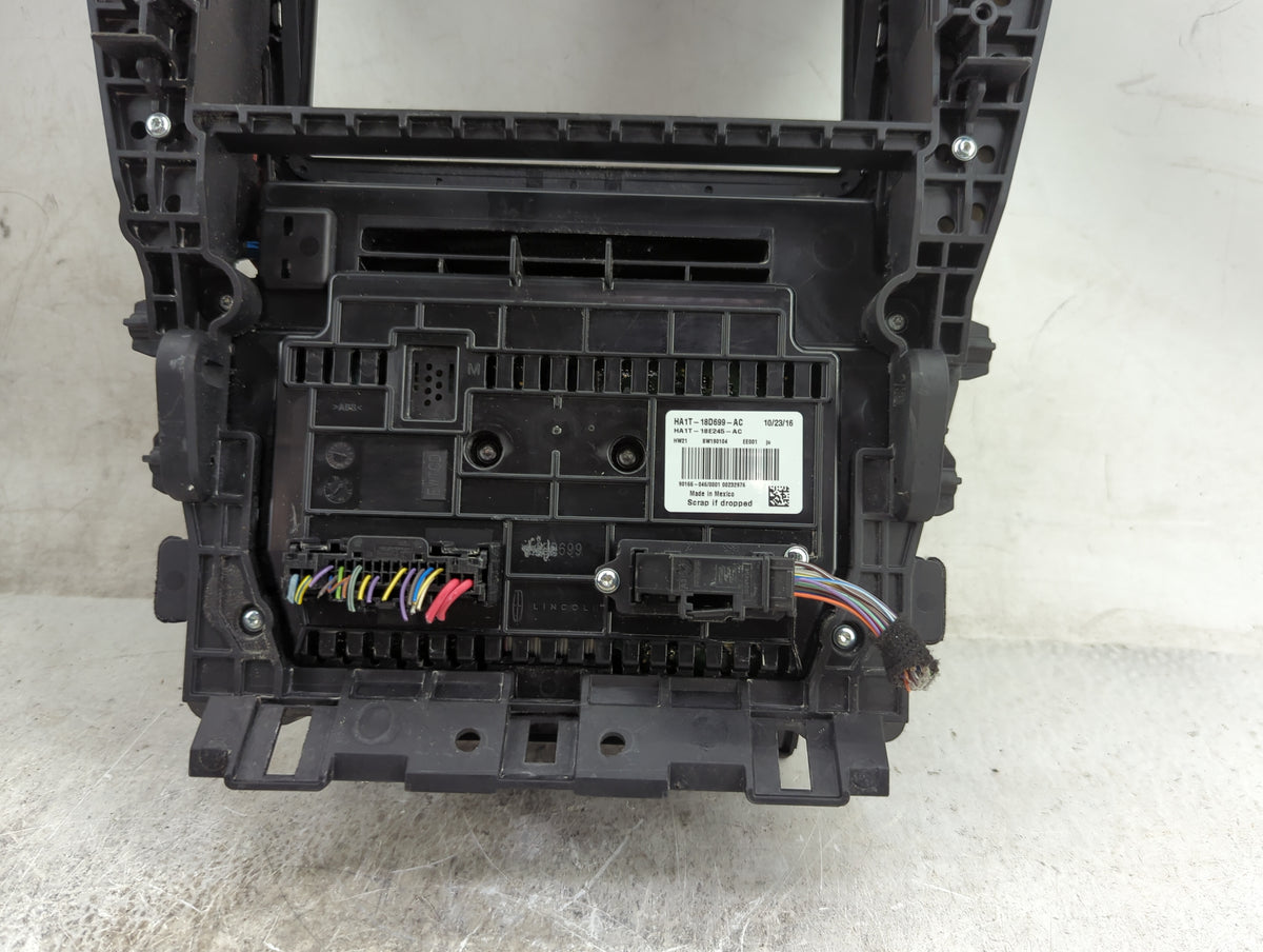 2017 Lincoln Mkx Radio Control Panel - Oemusedautoparts1.com