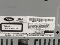 2017 Lincoln Mkx Radio AM FM Cd Player Receiver Replacement P/N:CQ-HJ56N14MA HA1T-19C107-CF Fits OEM Used Auto Parts - Oemus