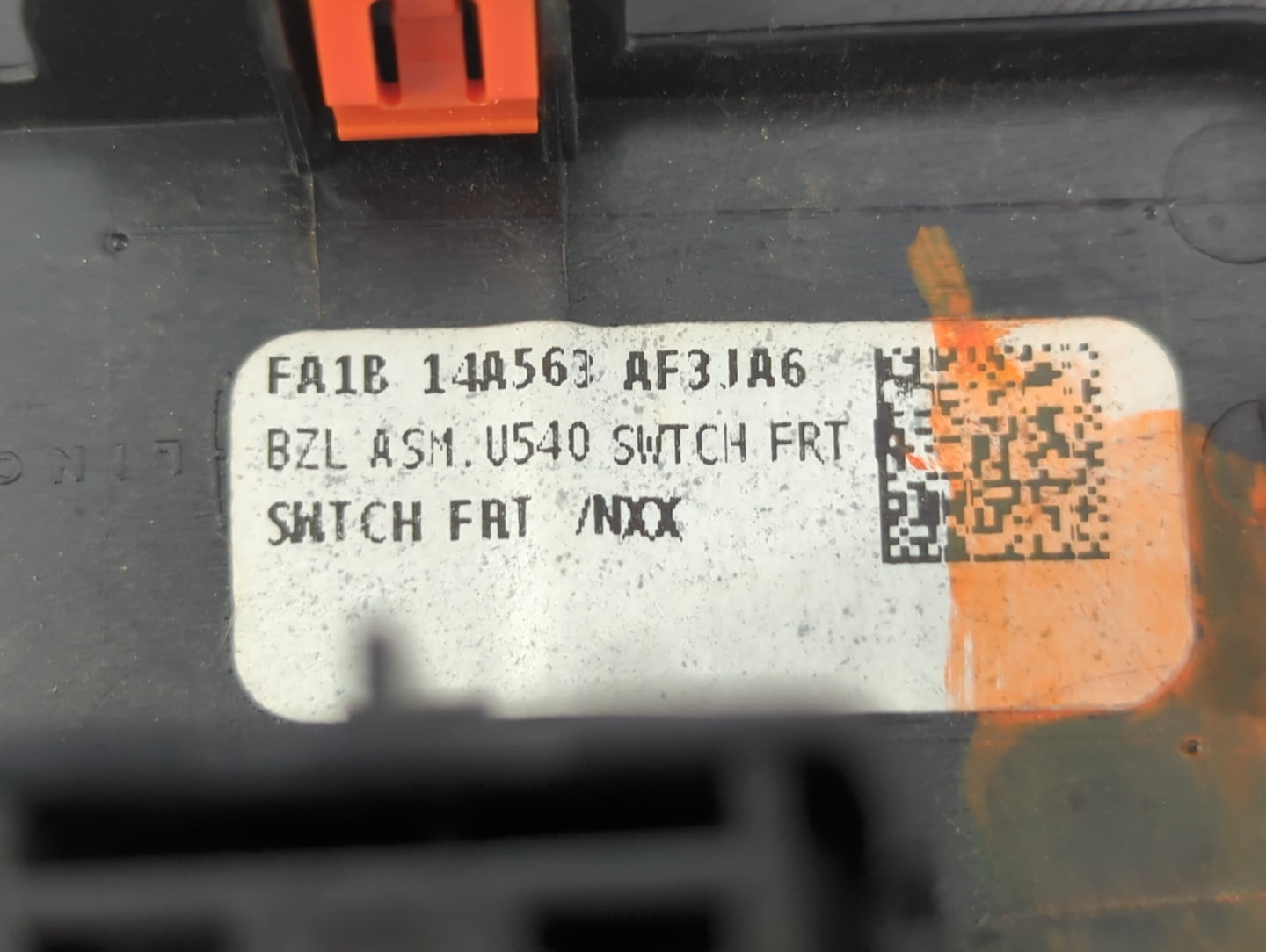 2017 Lincoln Mkx Passenger Right Power Window Switch Fa1b 14a563 Af3 - Oemusedautoparts1.com